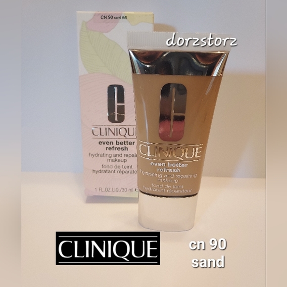 CLINIQUE Even Better Refresh Hydrating and Repairing Makeup *CN90 SAND*/1 oz/NIB - Picture 1 of 4